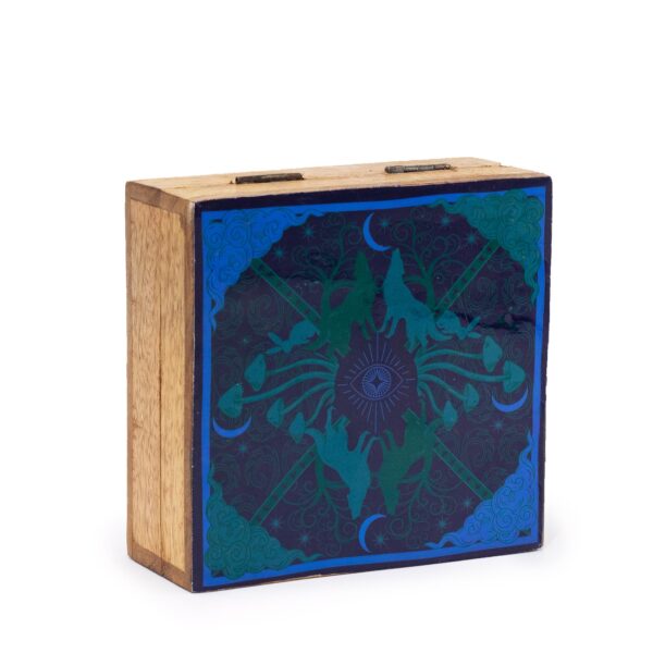 Caja Mediana Cuadrada 13.5x13.5x6cm - Ojo - HOP HARE