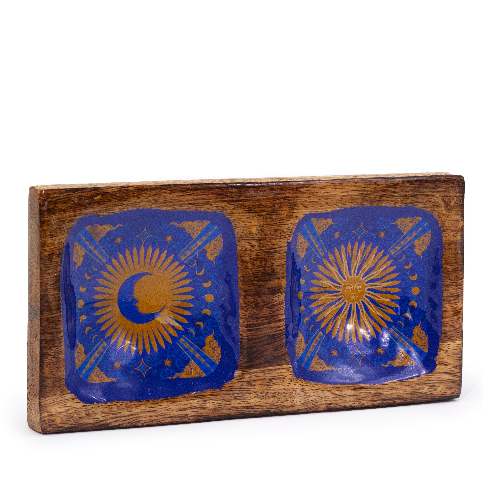 Bandeja doble 20x10x2.5cm - Sol & Luna - HOP HARE