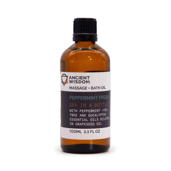 Second image of Aceite de Masaje 100ml - Menta Fresca