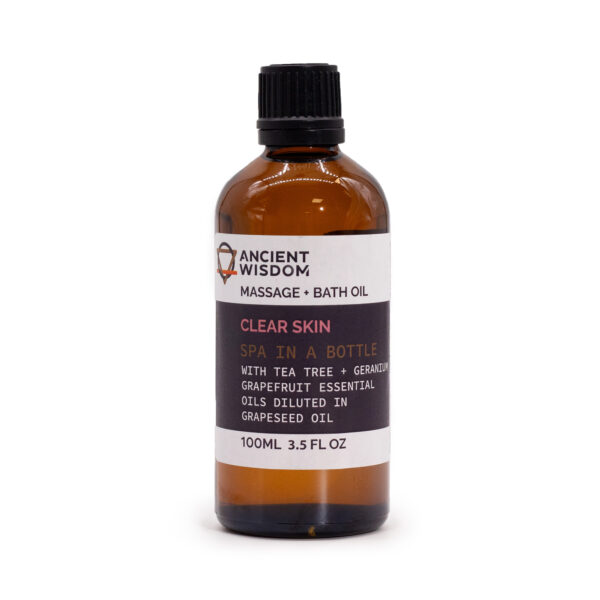 Second image of Aceite de Masaje 100ml - Piel Limpia
