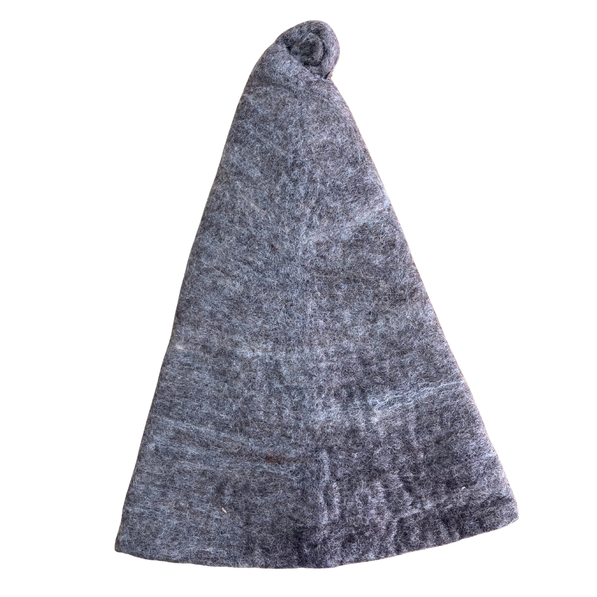 Second image of Sombrero de mago de sauna de fieltro - Marrón natural
