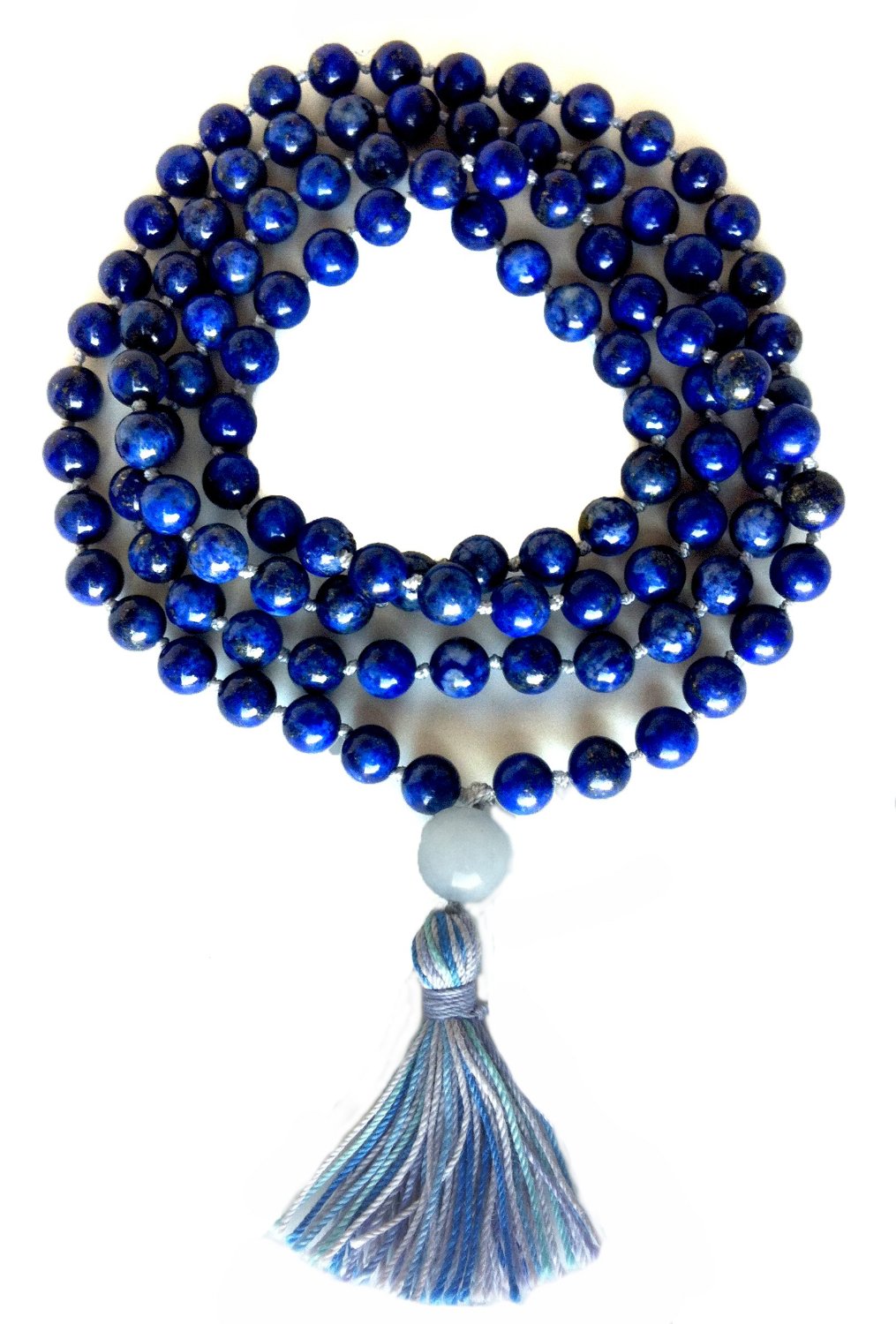 Second image of 108 Japamala - Lapis