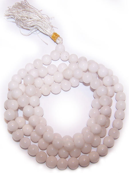 Second image of 108 Japamala - Cuarzo Blanco