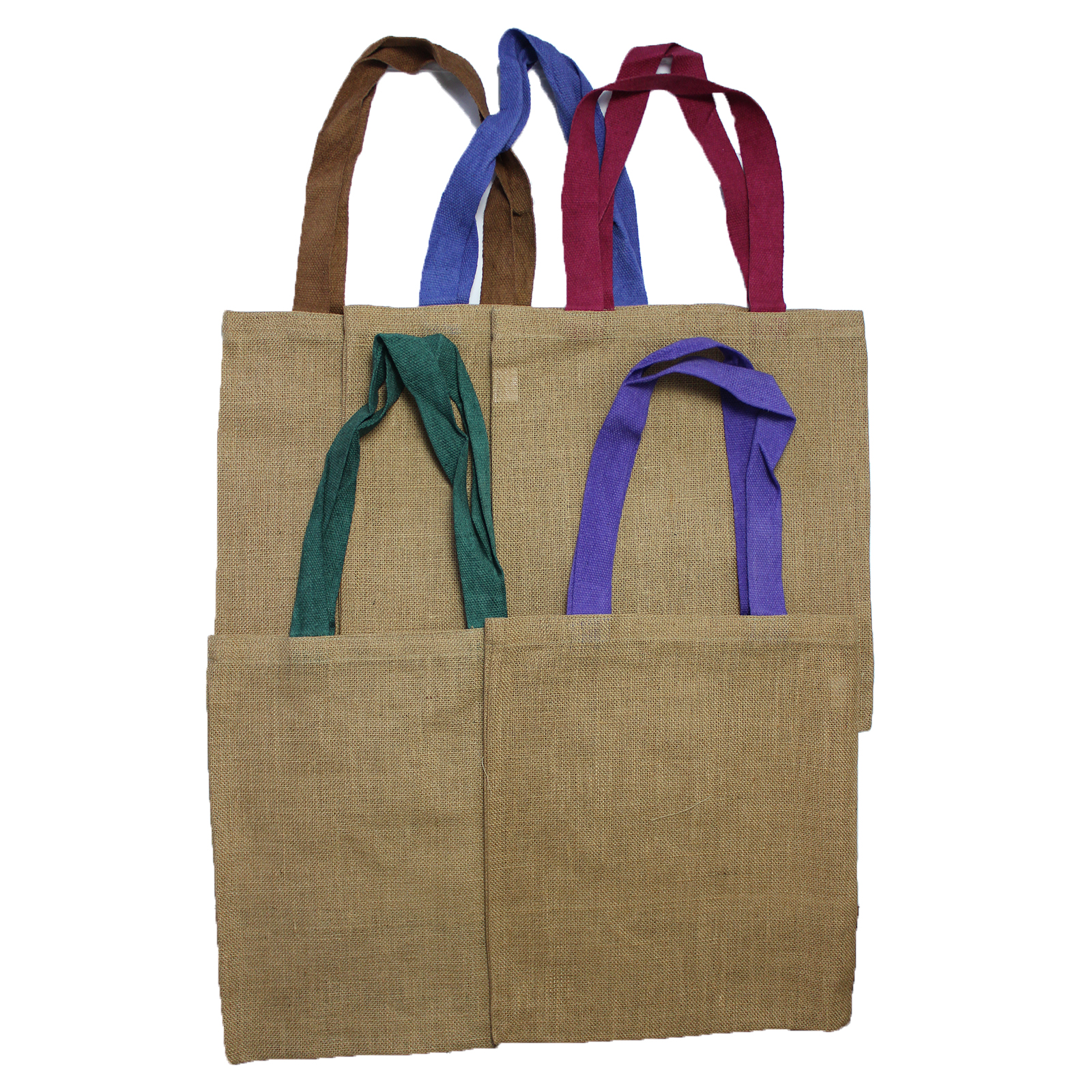 Bolsa de Yute Grande - 5 Asas de Colores (Aleatorio)