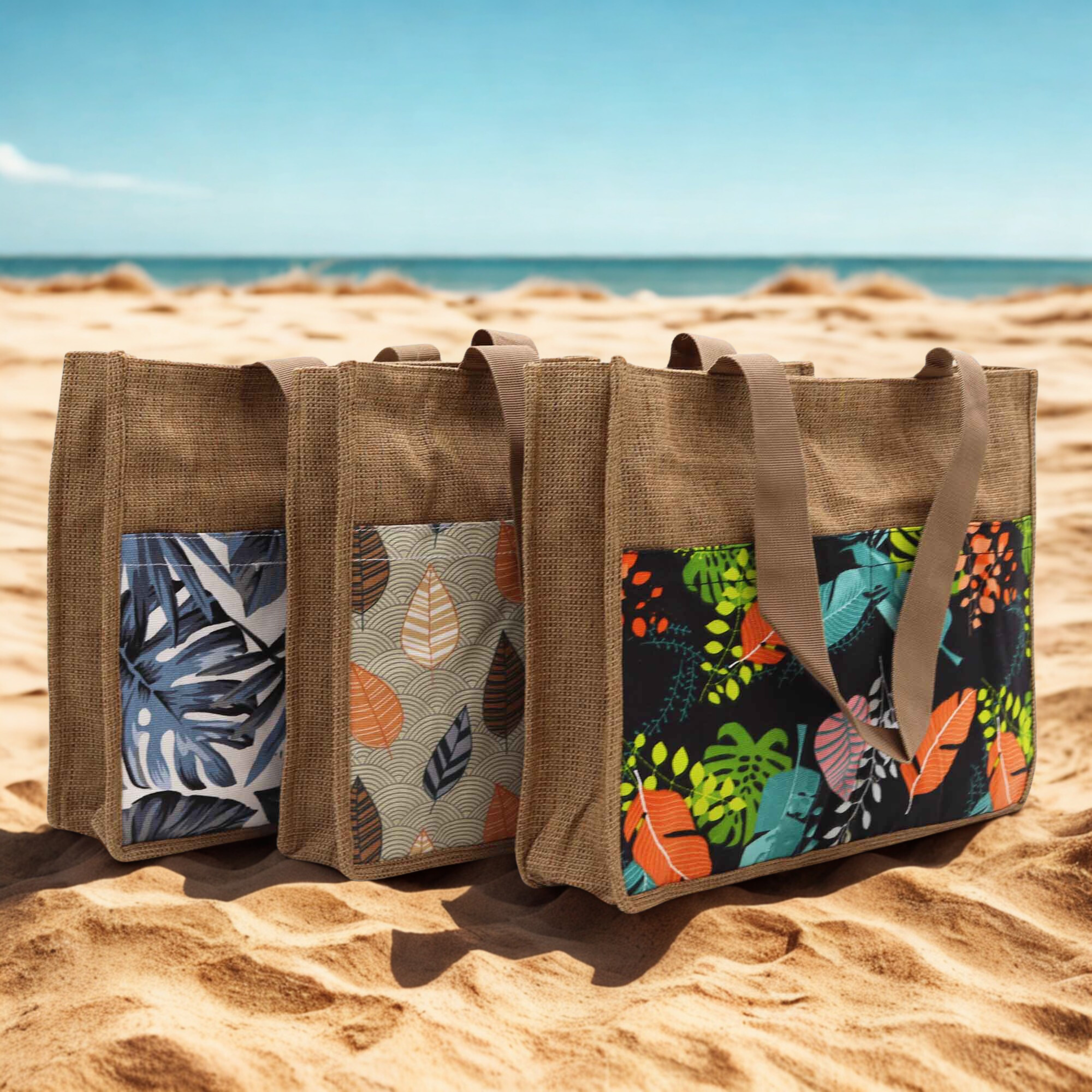 Bolsa de la compra Tropical Market - (Aleatorio) - 40x30x9cm