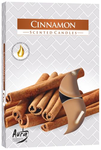 Second image of 1x Set de 6 Velas de Té Perfumadas - Canela