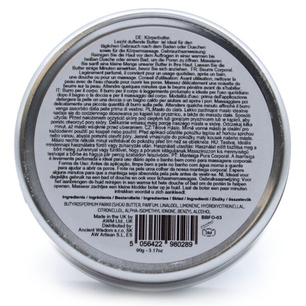 Second image of Manteca Corporal de Karité Perfumada 90g - Orquídea