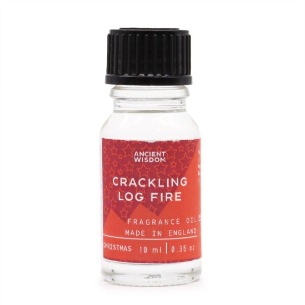 Second image of Crackling Log Fire Fragrance Oil 10ml