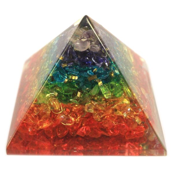 Second image of Lrg Piramide de Orgonite 70mm - Gemas de Chakra