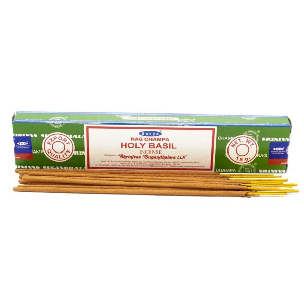Second image of Varillas de Incienso Satya 15g - Holy Basil