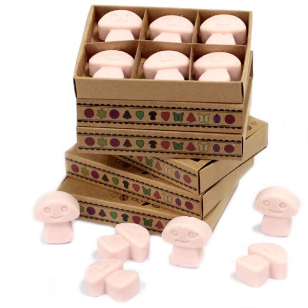 Second image of Caja de 6 ceras de Soja - Sándalo