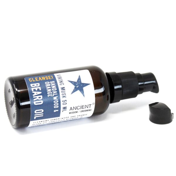 Second image of 50ml Aceite para la barba - Almizcle Vikingo - Limpia!
