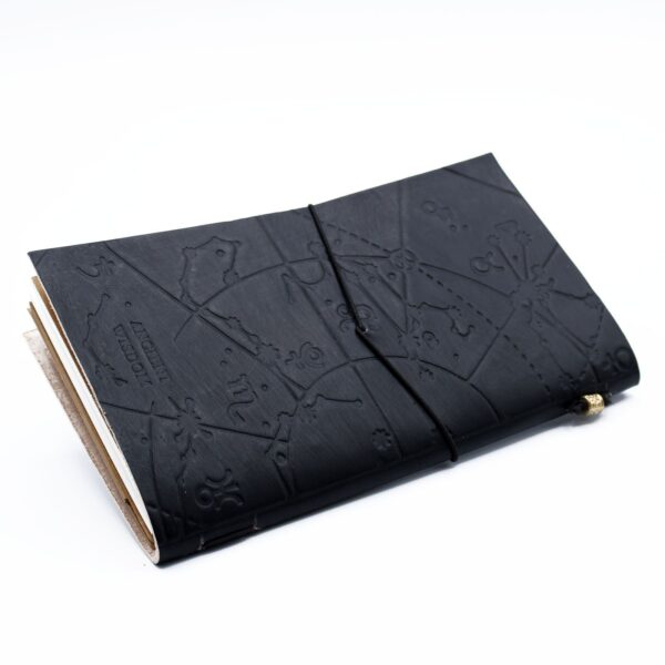 Second image of Diario de Cuero - My Little Black Book - Negro (80 pagínas)