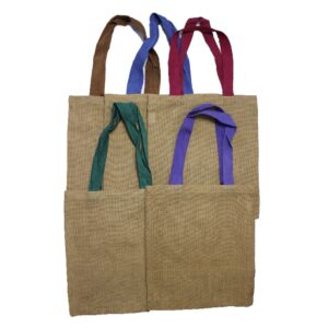 Bolsa de Yute Grande - 5 Asas de Colores (Aleatorio)