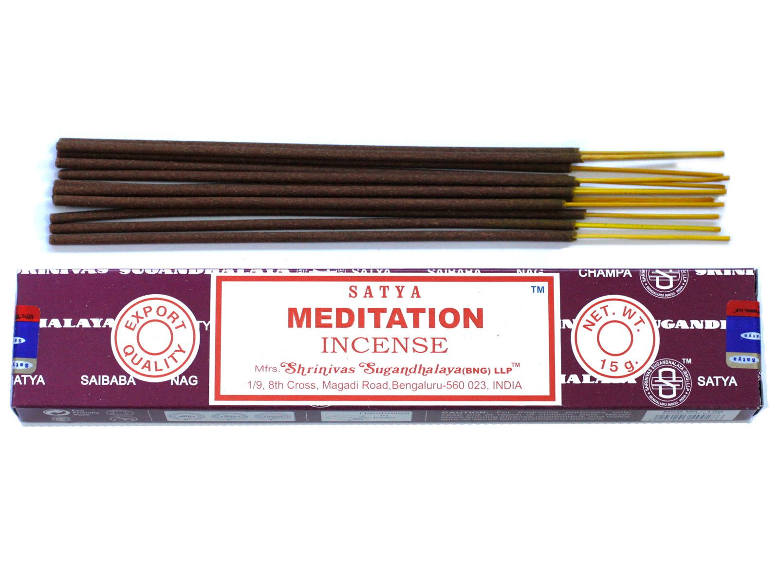 Second image of Varillas de Incienso Satya 15gm - Meditación