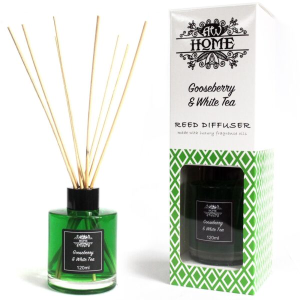 Second image of Difusor aromático 120ml - grosella y té blanco