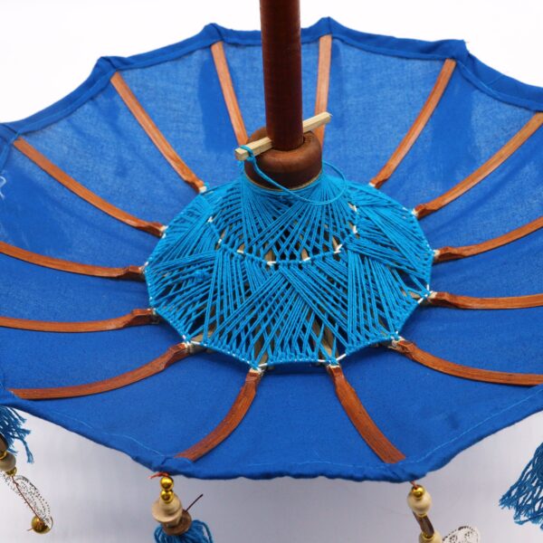 Second image of Sombrilla Bali Home Decor - Algodón - Turquesa - 40cm
