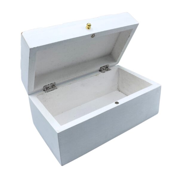 Second image of Vintage Deco - Caja Multiusos - 22x12x10cm - Diamantes Blancos