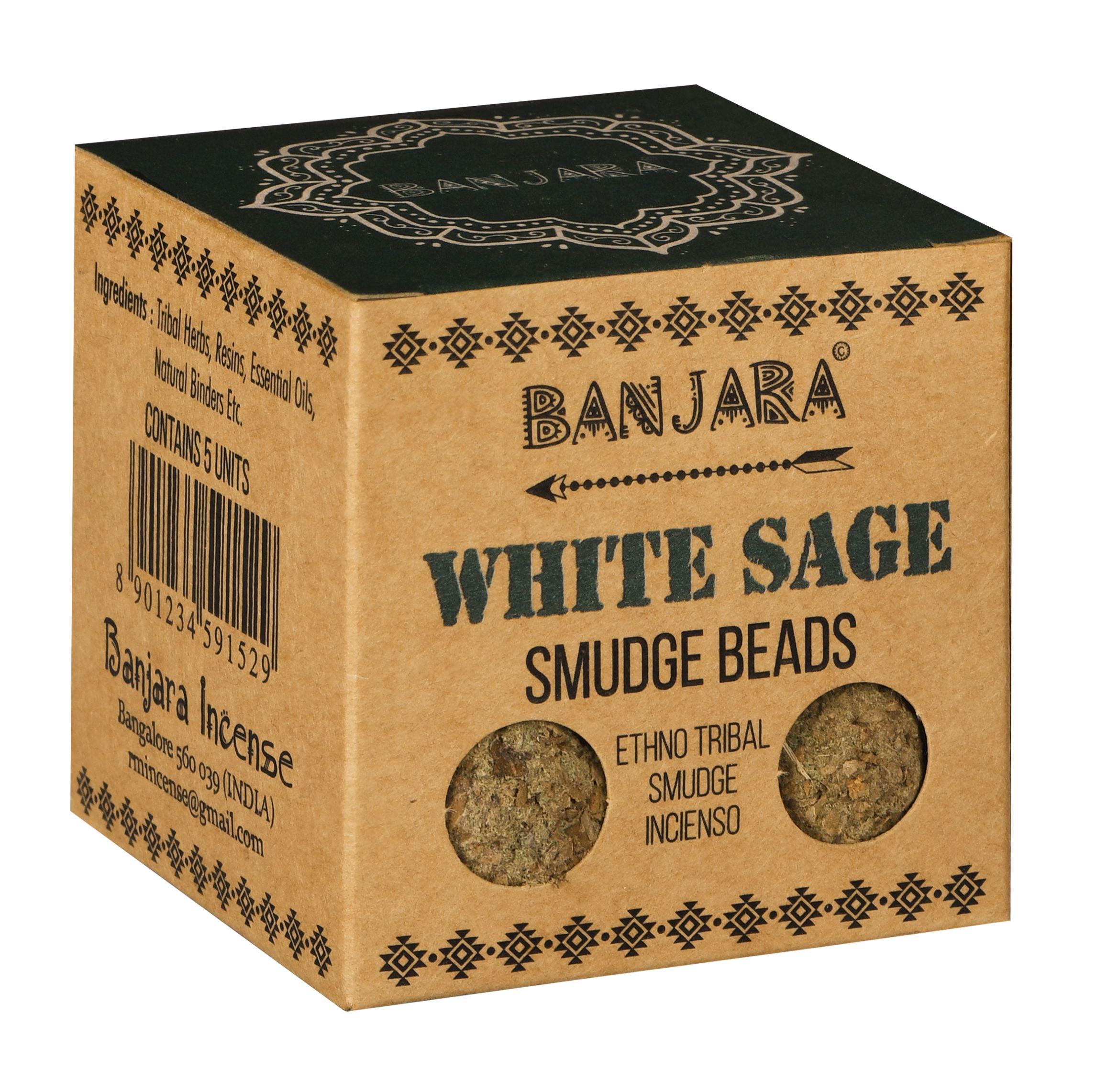 5 Bombas de Difusión Banjara - Salvia blanca