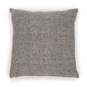 Funda de Cojín Clásico - Chevron Gris - 40x40cm