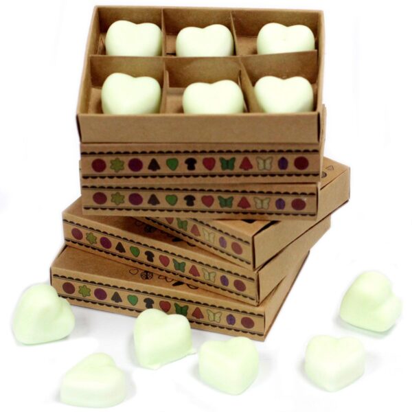 Second image of Caja de 6 ceras de Soja - manzana especiada