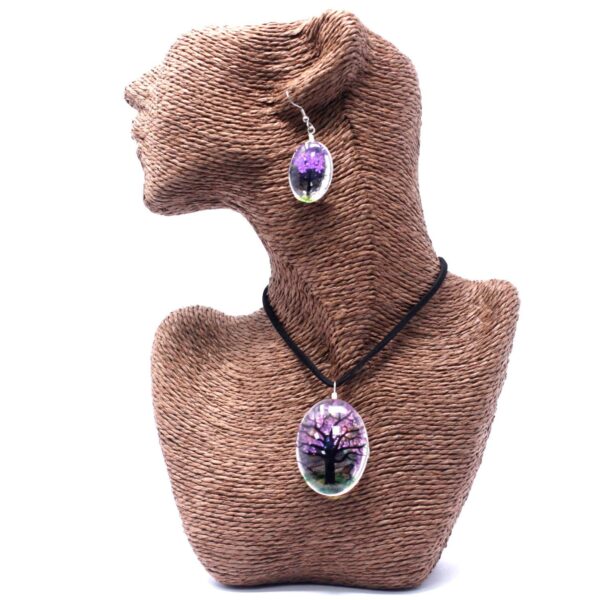 Second image of Flores Prensadas - Arbol De La Vida - Lavanda