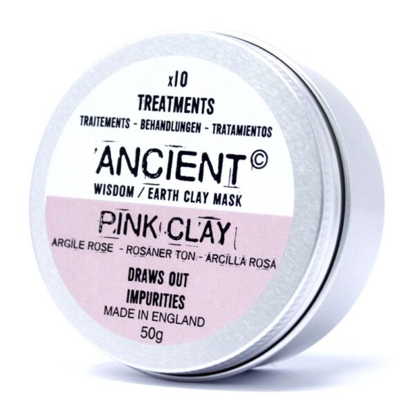 Second image of Mascarilla Arcilla Rosa 50g