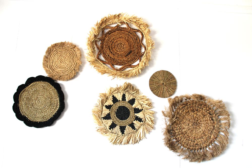 Second image of Conjunto de seis cuadros naturales - Colección Abu-Abu