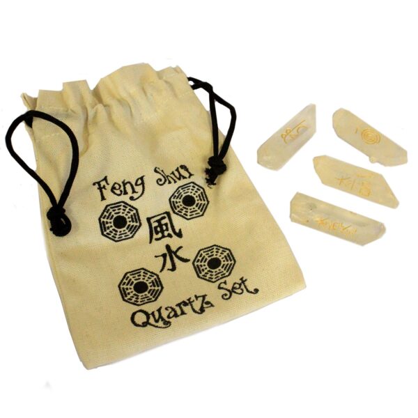 Second image of Cuarzo natural Fengshui Quatra-Set