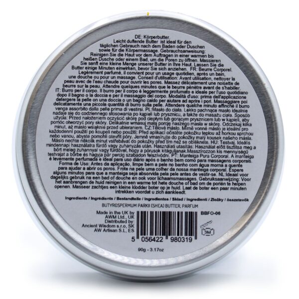 Second image of Manteca Corporal de Karité Perfumada 90g - Malvavisco