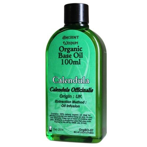 Second image of Aceite Base orgánico 100ml - Caléndula