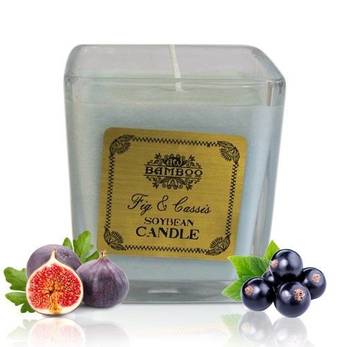 Second image of Vela de Cera de Soja - Higo y grosella negra