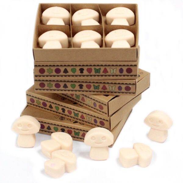 Second image of Caja de 6 ceras de Soja - Nuez moscada y vainilla