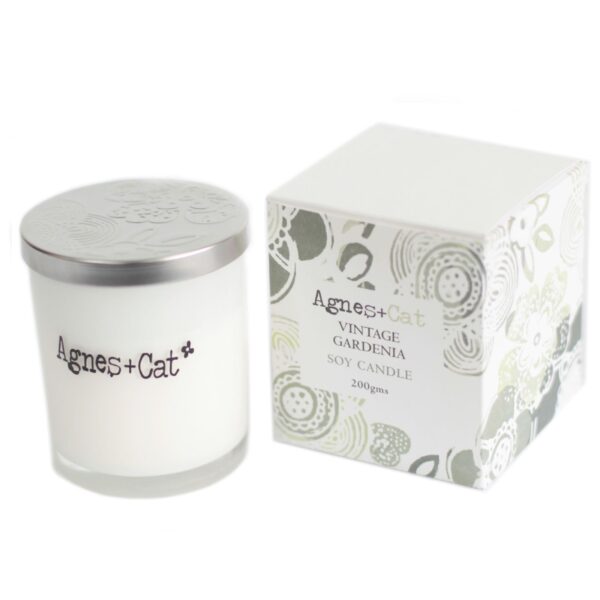 Second image of Vela votiva - Vintage Gardenia