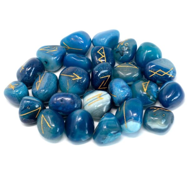 Second image of juego de Runa de la India en bolsas - Onix azul