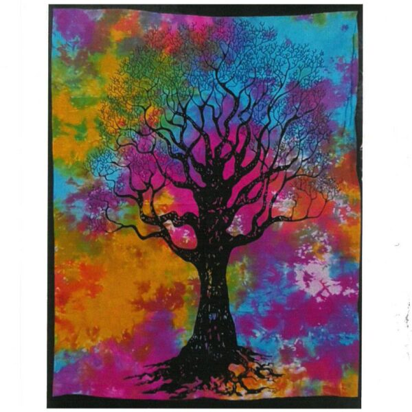 Second image of Arte de pared de algodón - Árbol de la fuerza