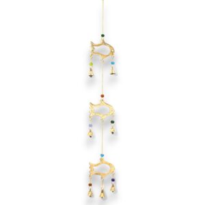 Campanas Indias - Pez - 7 Campanas - 8.5x54cm