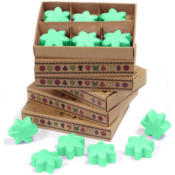 Second image of Caja de 6 ceras de Soja - Jardín escondido