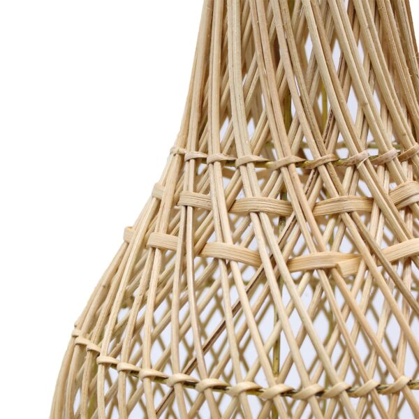 Second image of Lampara de Mesa de Ratán - Natural