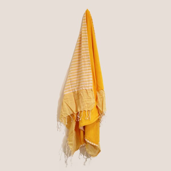 Second image of Toalla Pareo de Algodón - 100x180 cm - Sol Amarillo