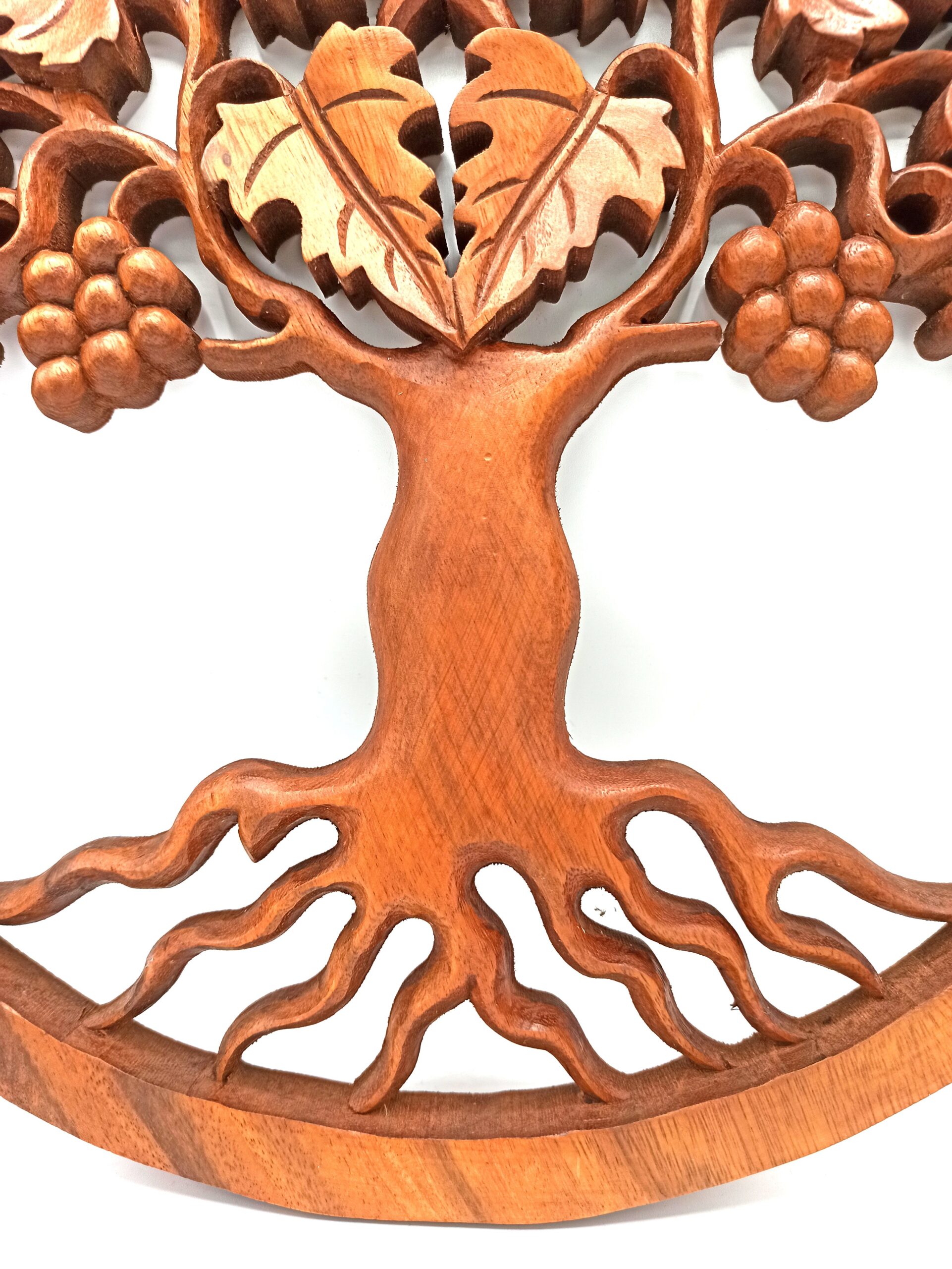 Second image of Panel de madera - Árbol de la vida de Uva - 40cm