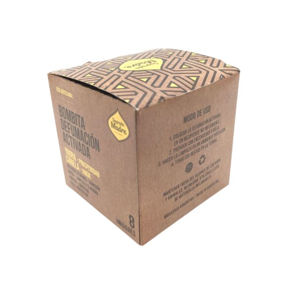 Second image of Caja de 8 Bombitas de Incienso Yagra-Canela