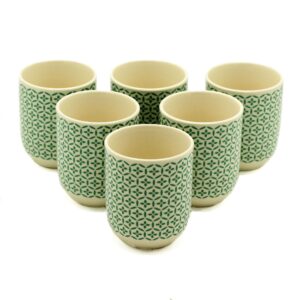 Tazas de te - Mosiac verde