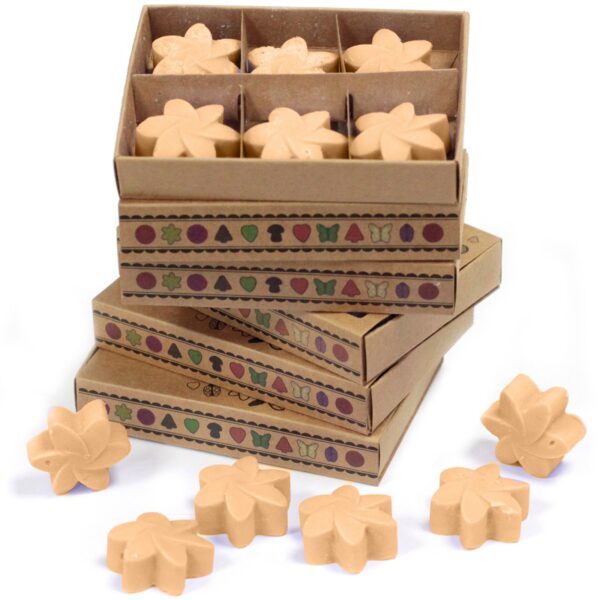 Second image of Caja de 6 ceras de Soja -Jazmín