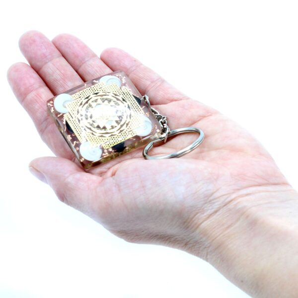 Second image of Llavero Orgonite Power - Turmalina Protector Hogar