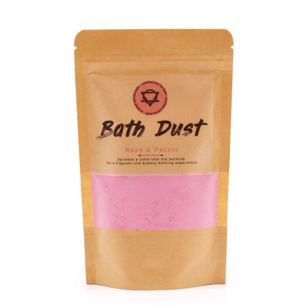 Second image of  Polvo de Baño de Rosa y Pétalos 190gr