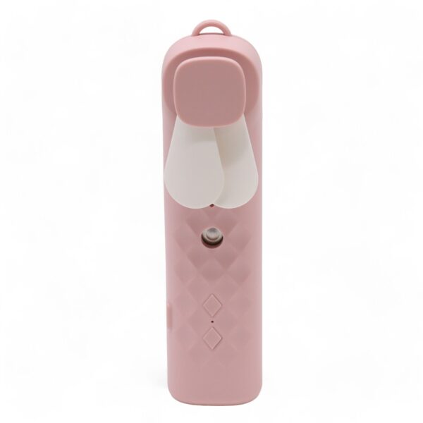 Ventilador y Pulverizador Facial Rosa - USB