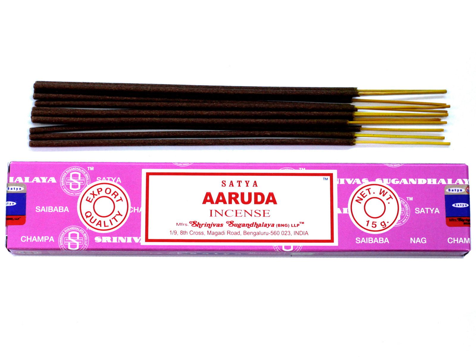Second image of Varillas de Incienso Satya 15gm - Aaruda