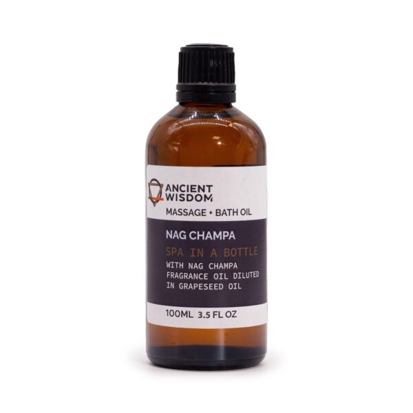 Second image of Aceite de Masaje 100ml - Nag Champa