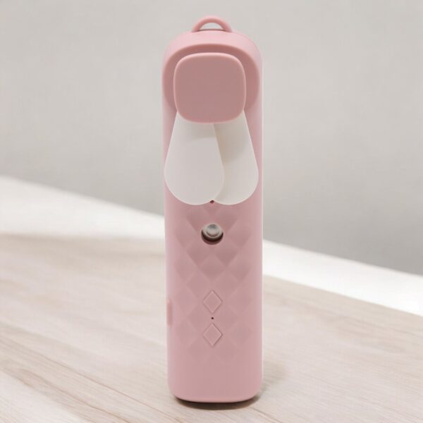 Second image of Ventilador y Pulverizador Facial Rosa - USB